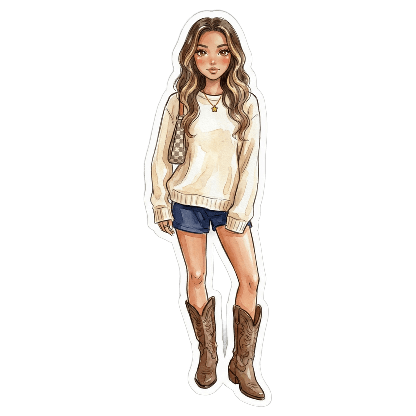 Candice — watercolor avatar