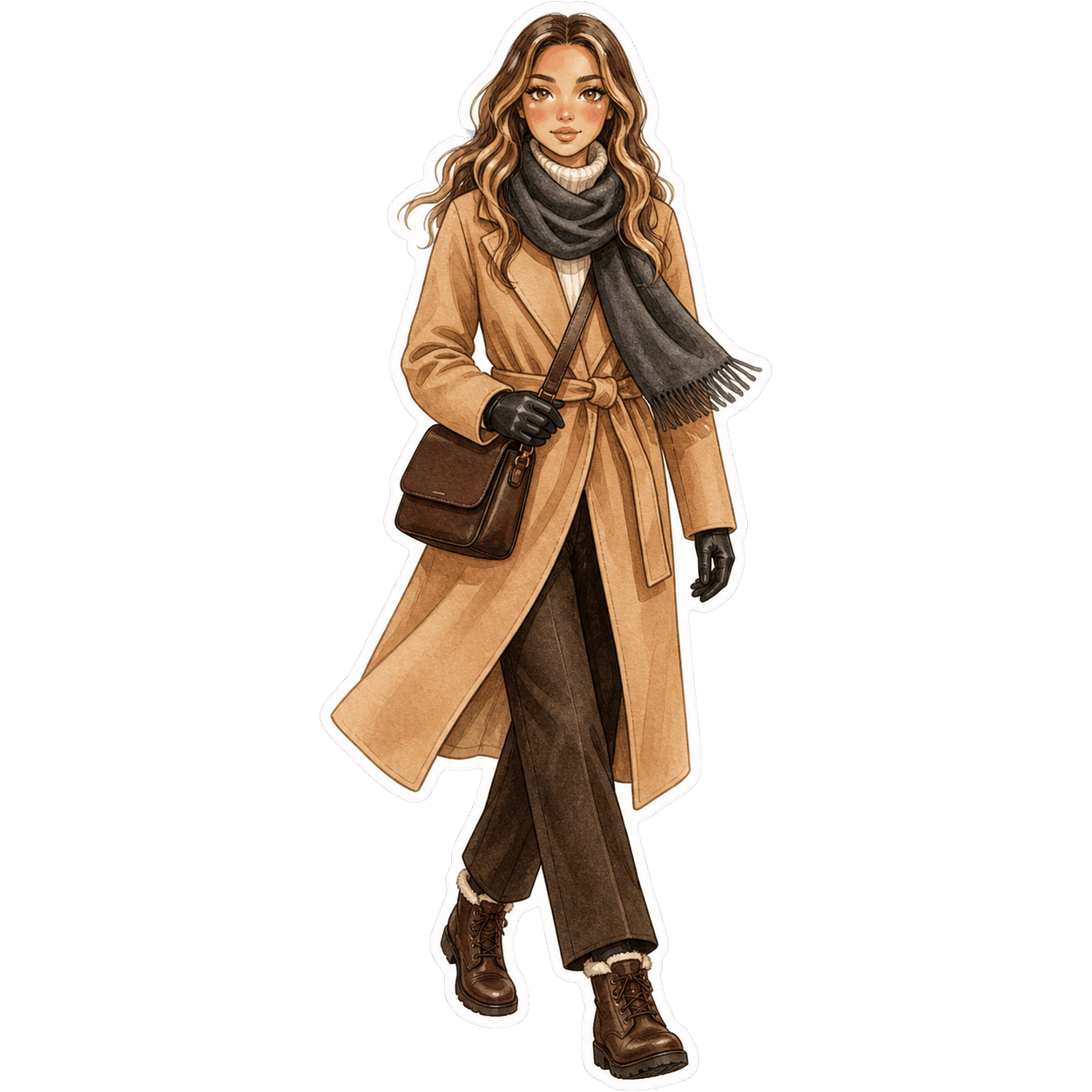 Chicago in November — illustrated look