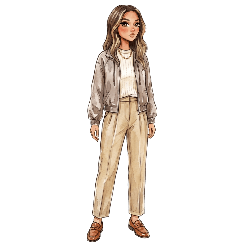 Quiet Luxury · Summer — illustrated look