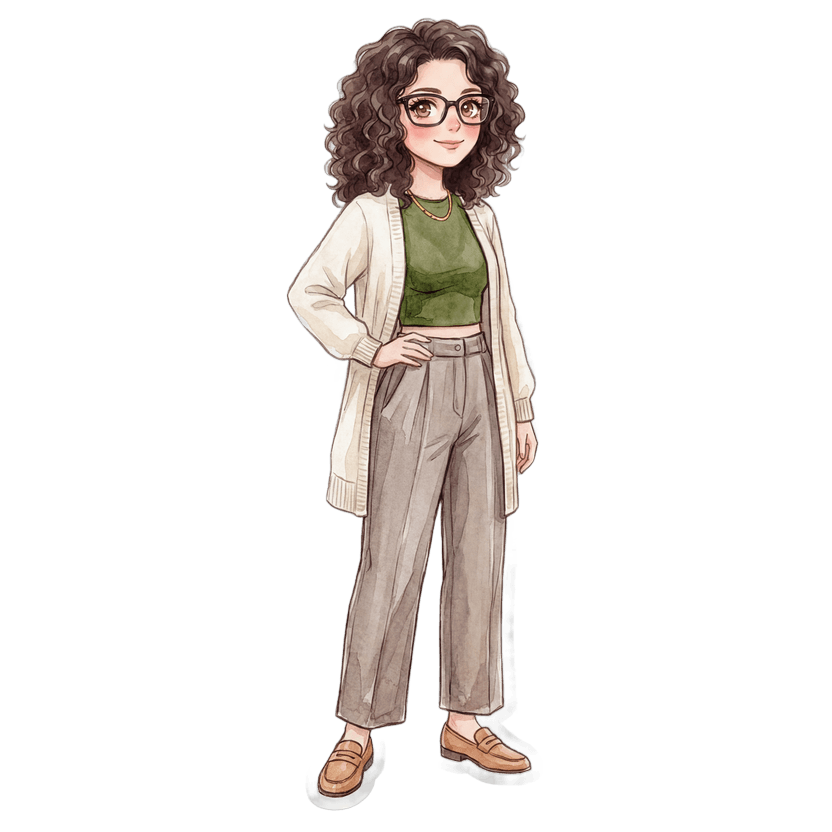 Paris in April — illustrated look