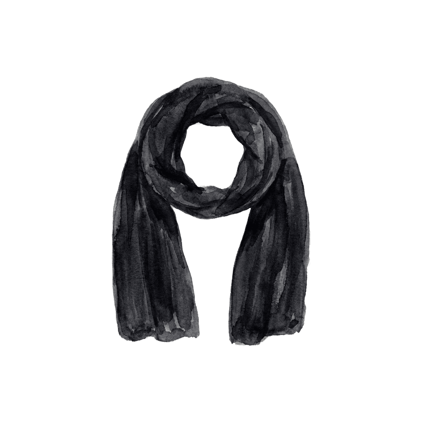Black Scarf