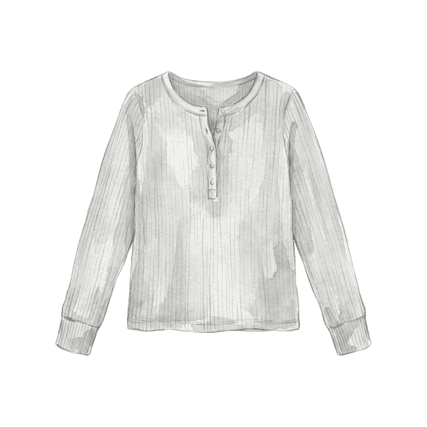 Sheer layering — the anchor item