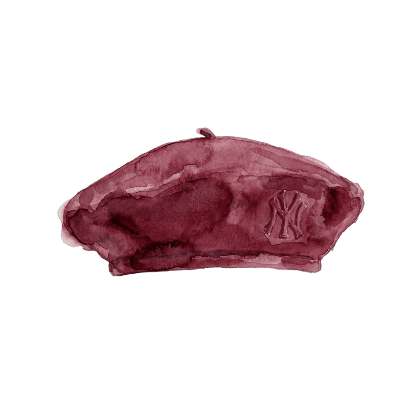 Burgundy Beret