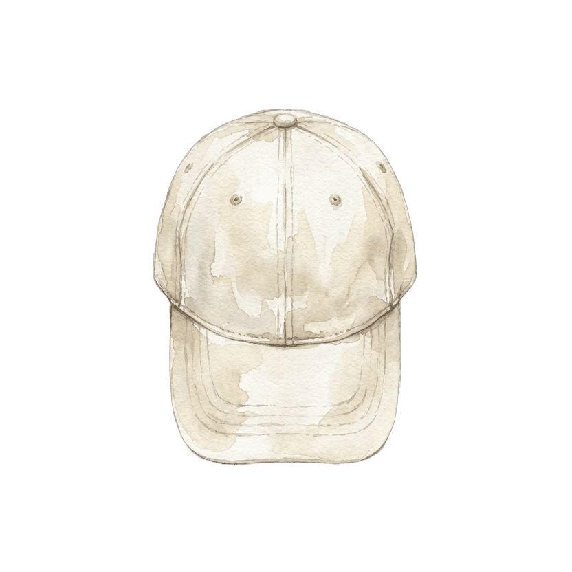 Cream Baseball Cap