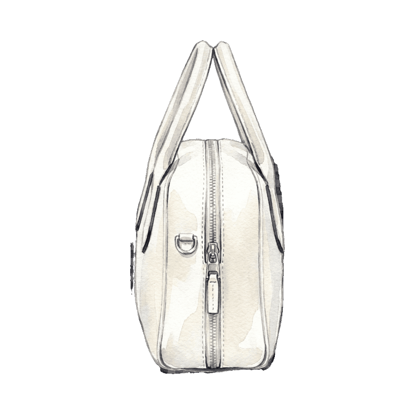 Structured tote — the anchor item