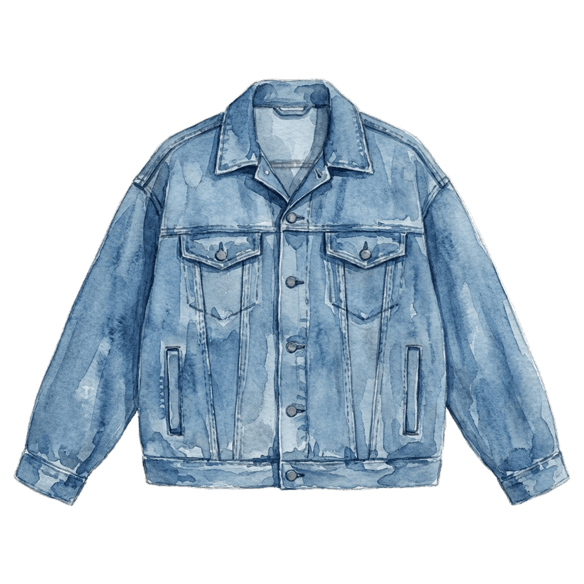 Denim jacket — the anchor item