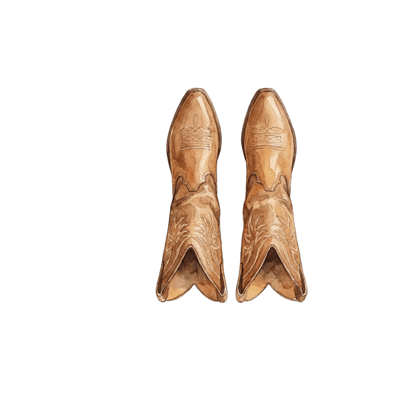 Tan Cowboy Boots