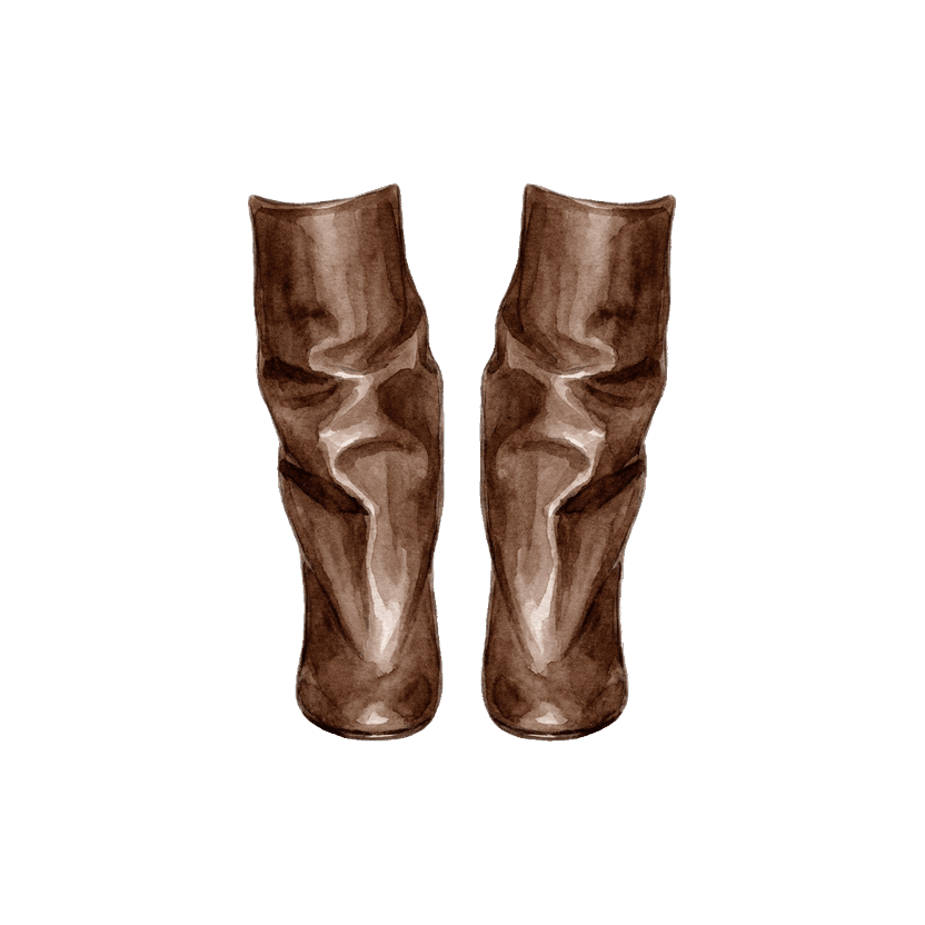 Tall Brown Leather Boots