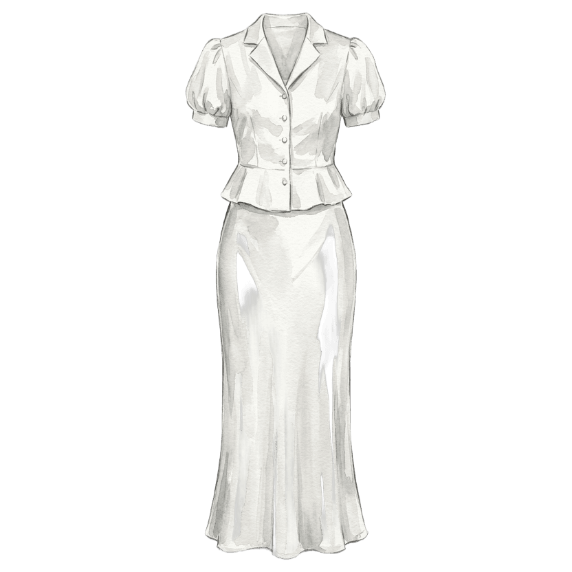 White Fitted Midi Dress