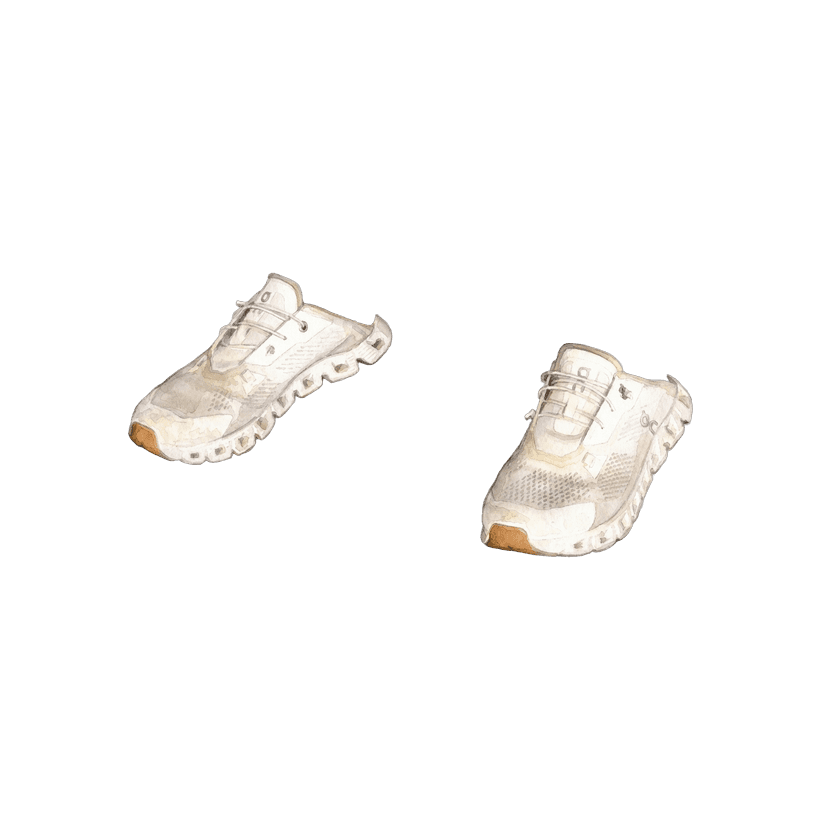 White Chunky Sneakers