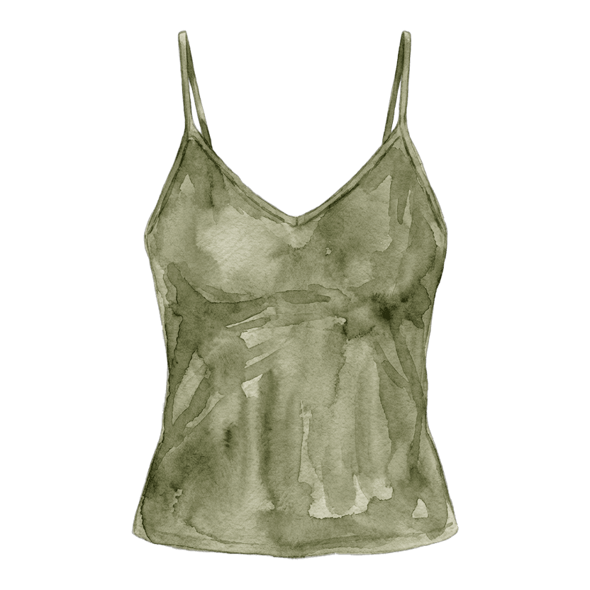Olive Green Cami Top