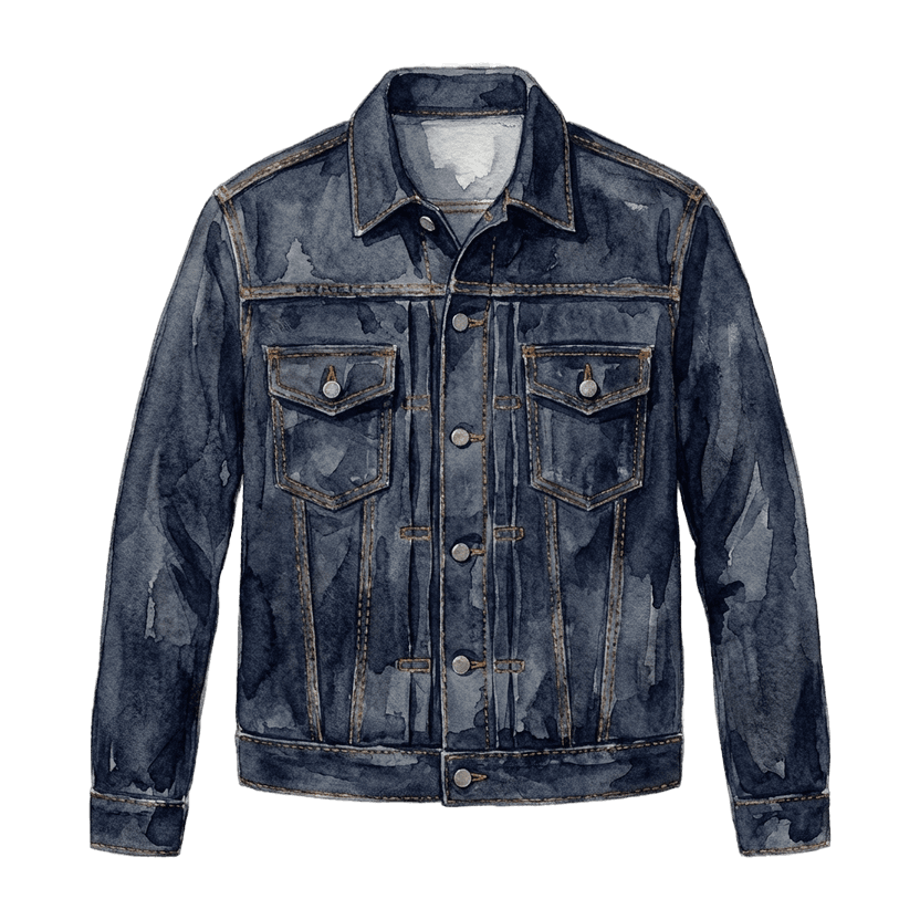 Dark Denim Trucker Jacket