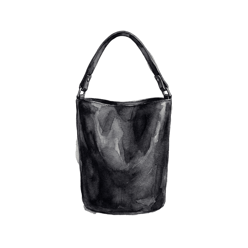 Black Shoulder Bag