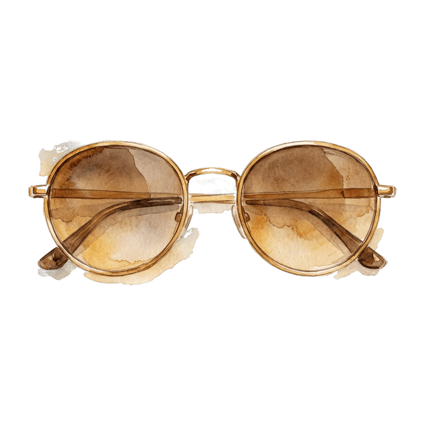 Round Tinted Sunglasses