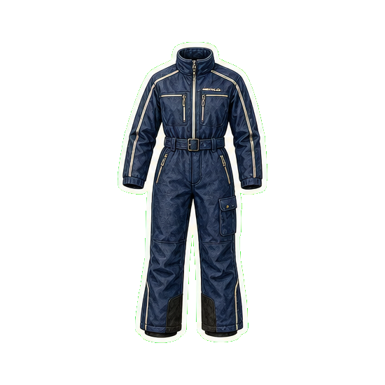 Spyder or Bogner one-piece ski suit for the heritage 12 Days of Aspen