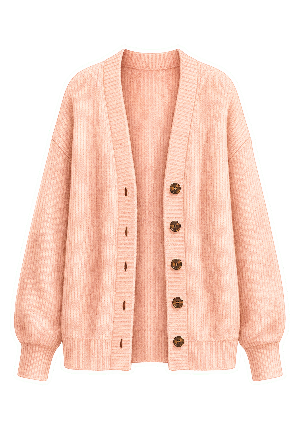 Blush Light Cardigan