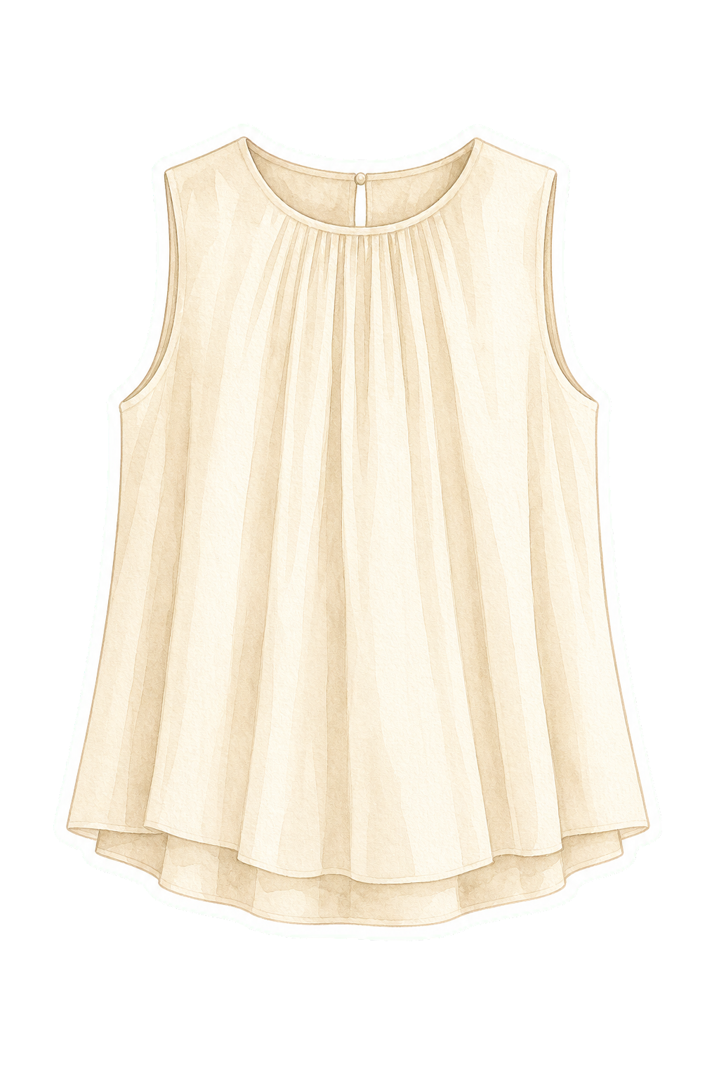 Bone Silk Shell