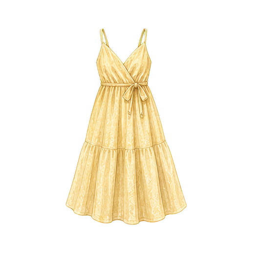 Butter Yellow Sundress