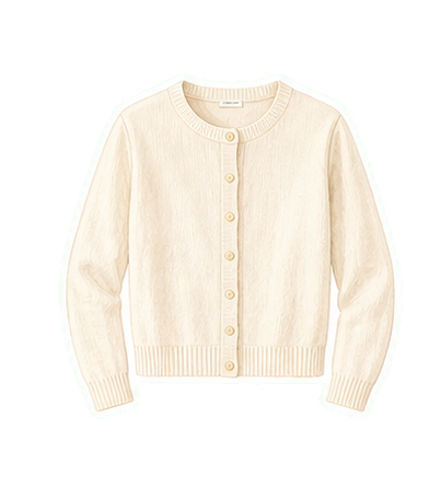 Ivory Light Cardigan