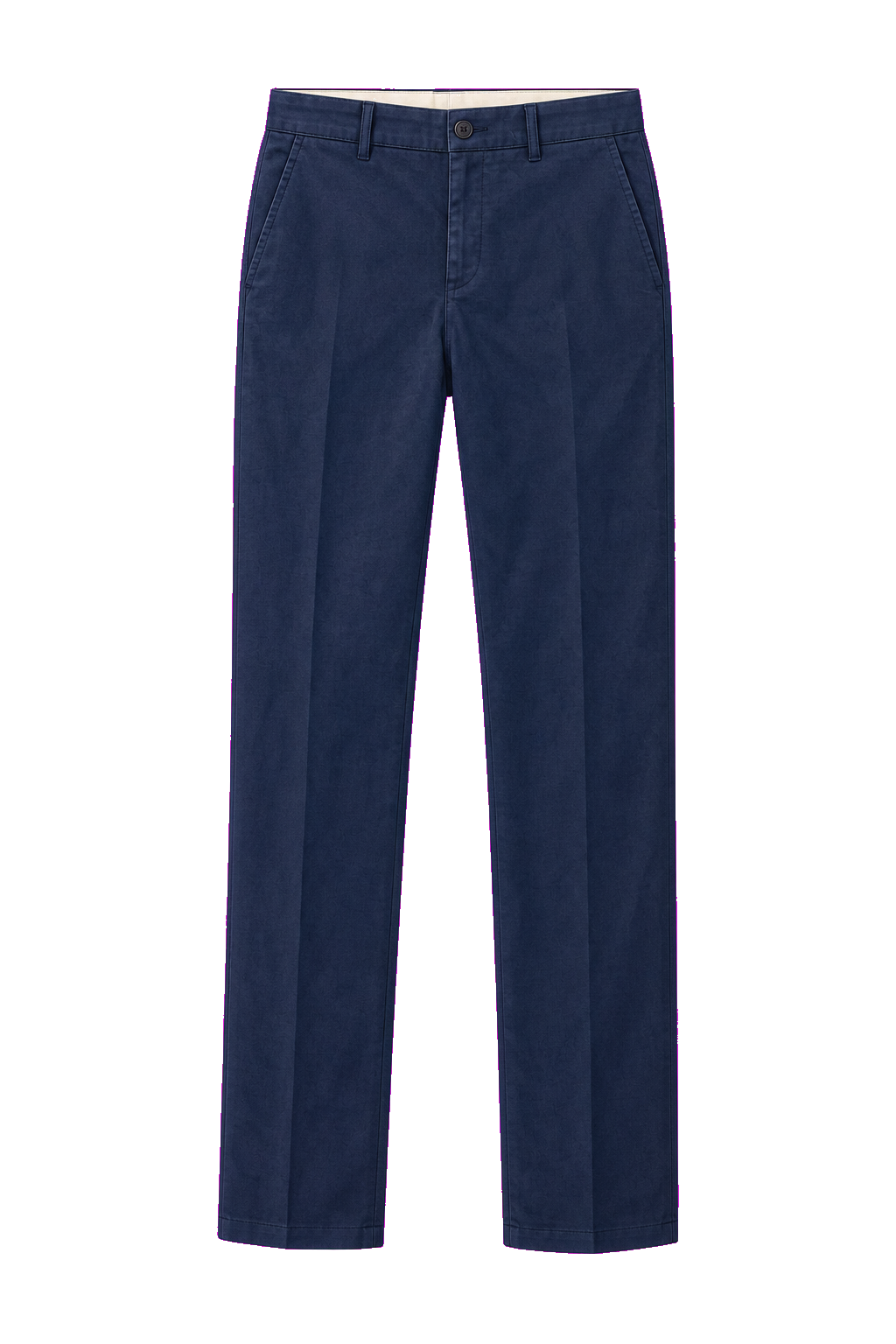 Navy Cotton Chinos