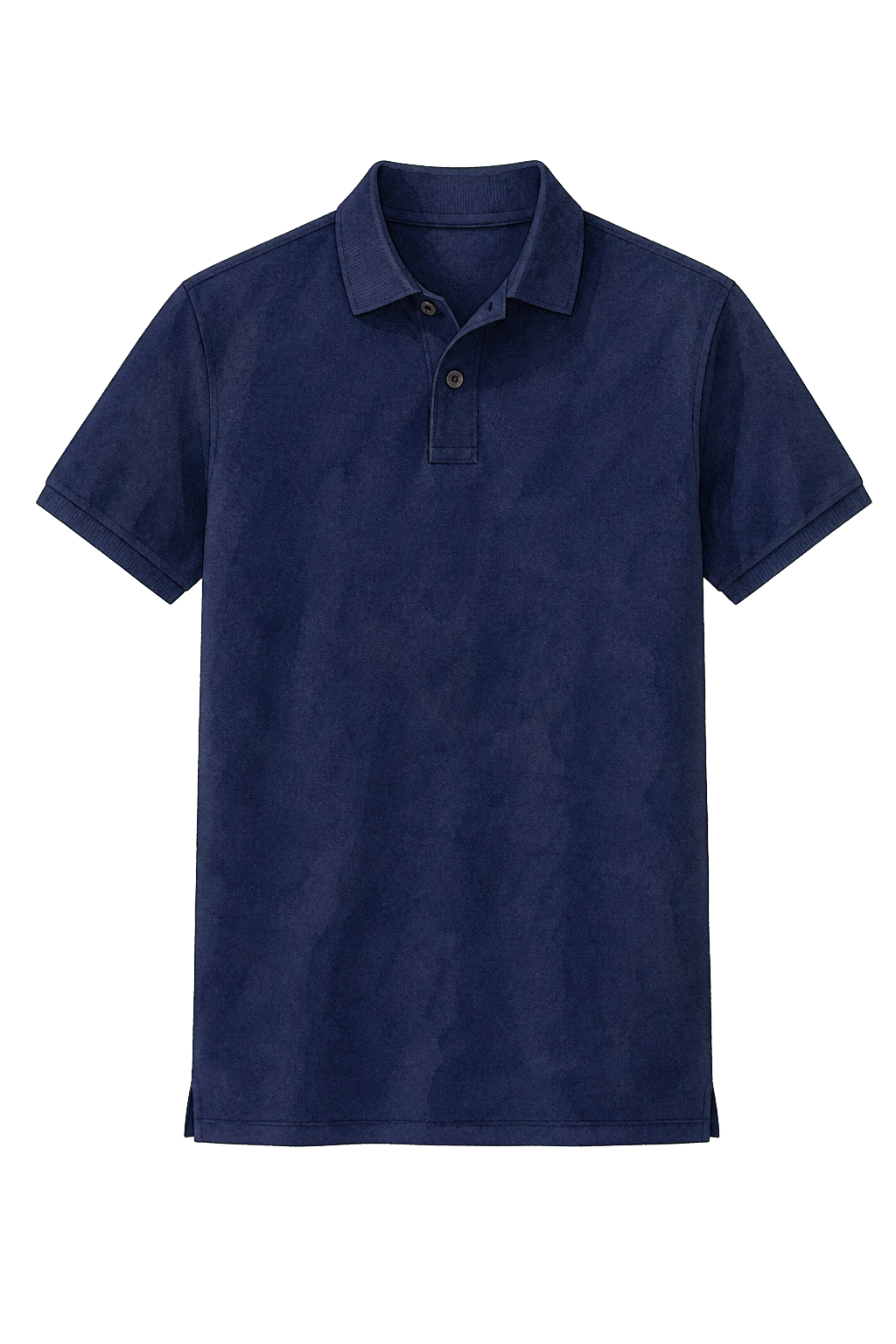 Navy Cotton Polo