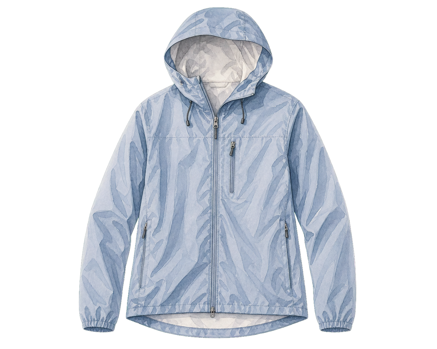 Slate Packable Rain Shell