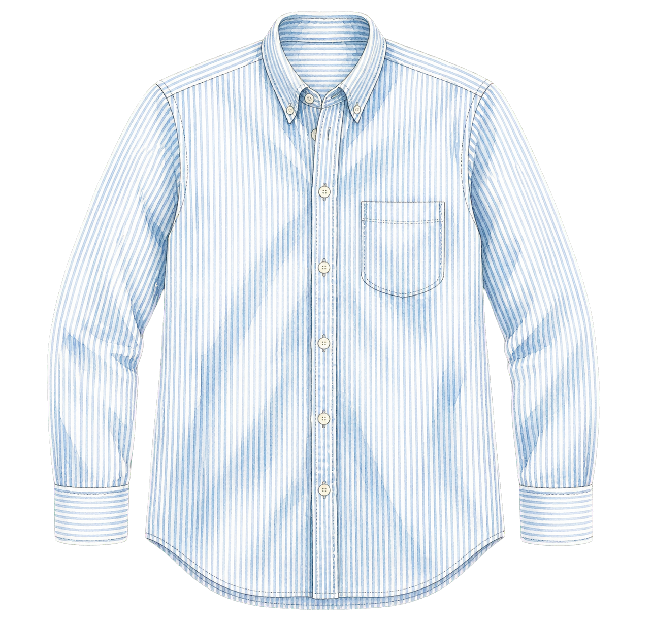 Blue Oxford Button-Down