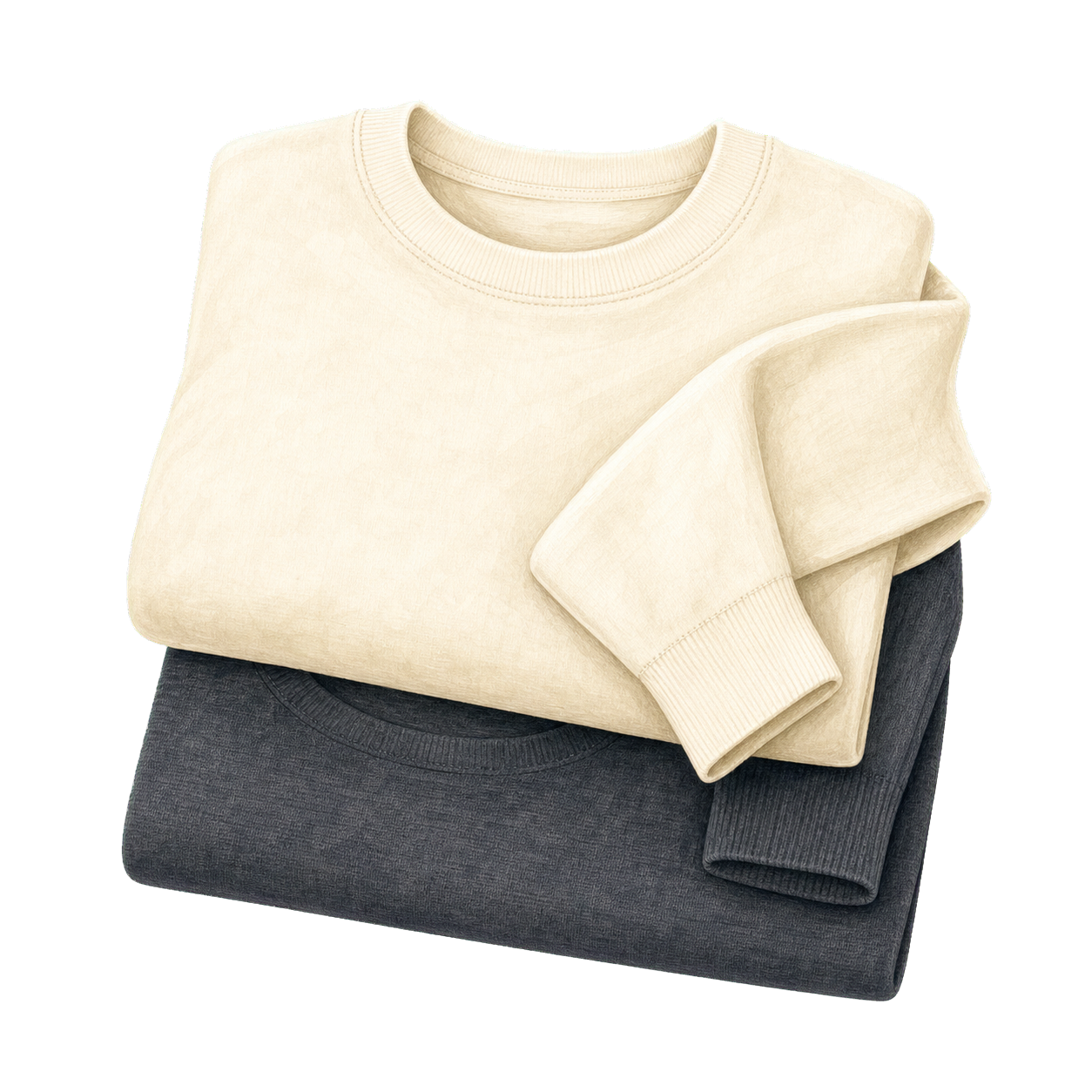 Cotton Long-Sleeve And Merino Base