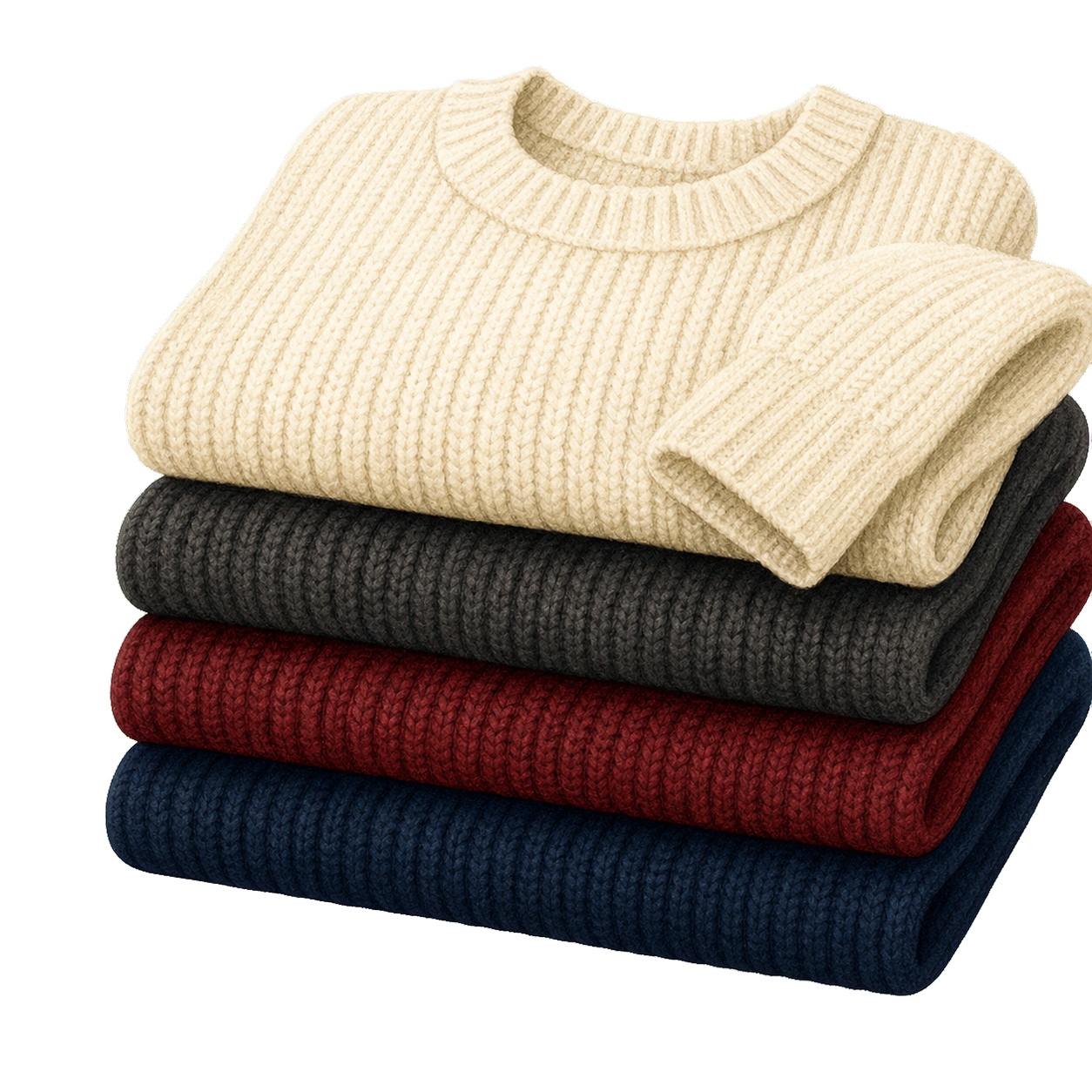 Chunky Wool Or Cashmere Sweater