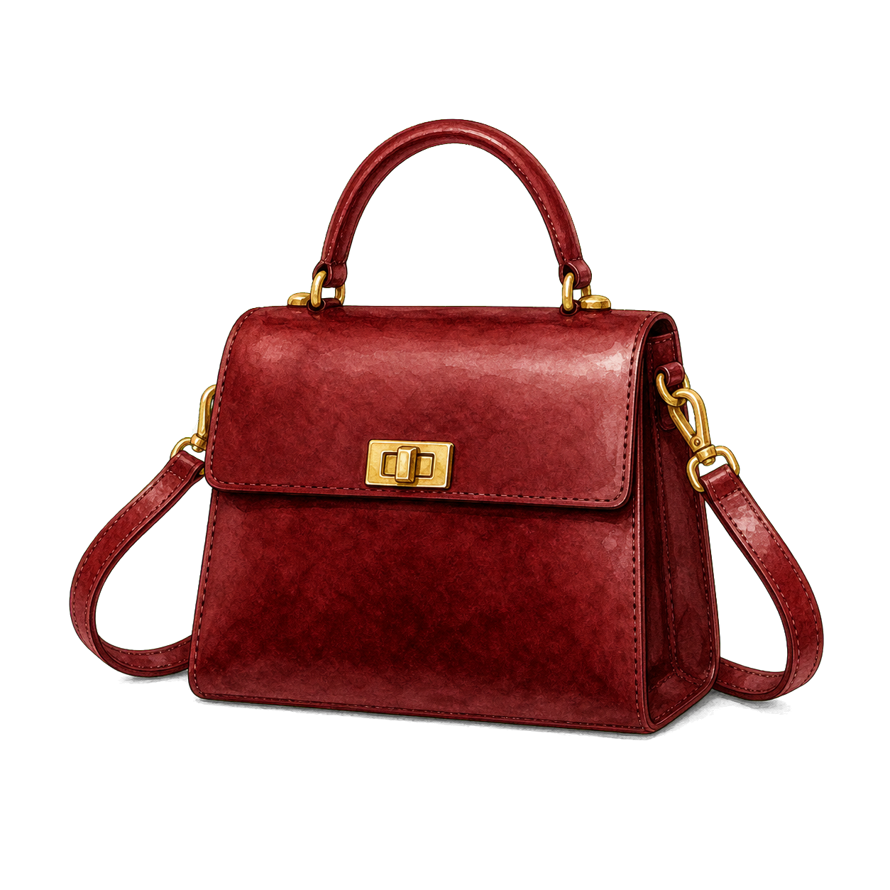 Structured Leather Bag