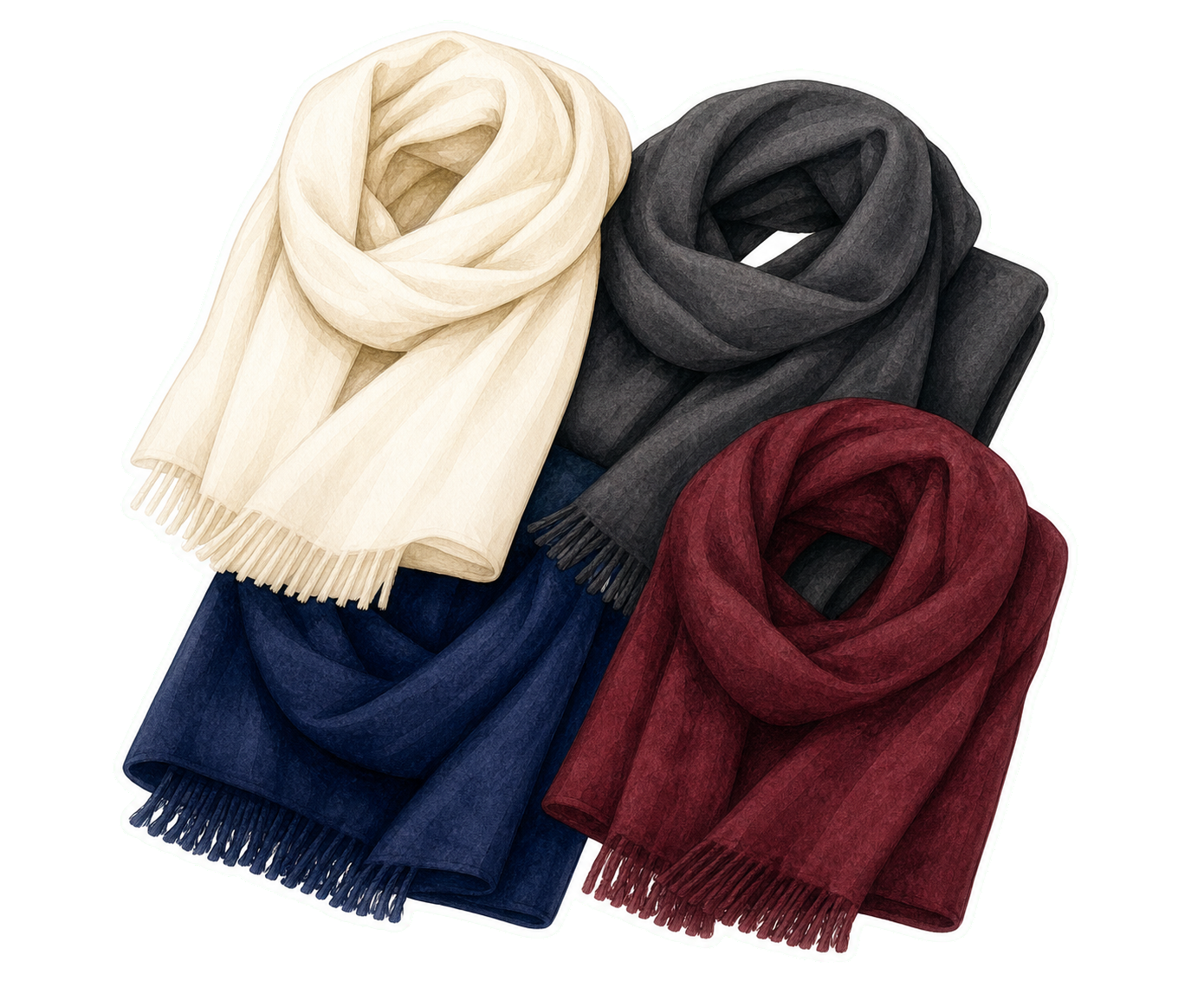 Wool Or Silk Scarf