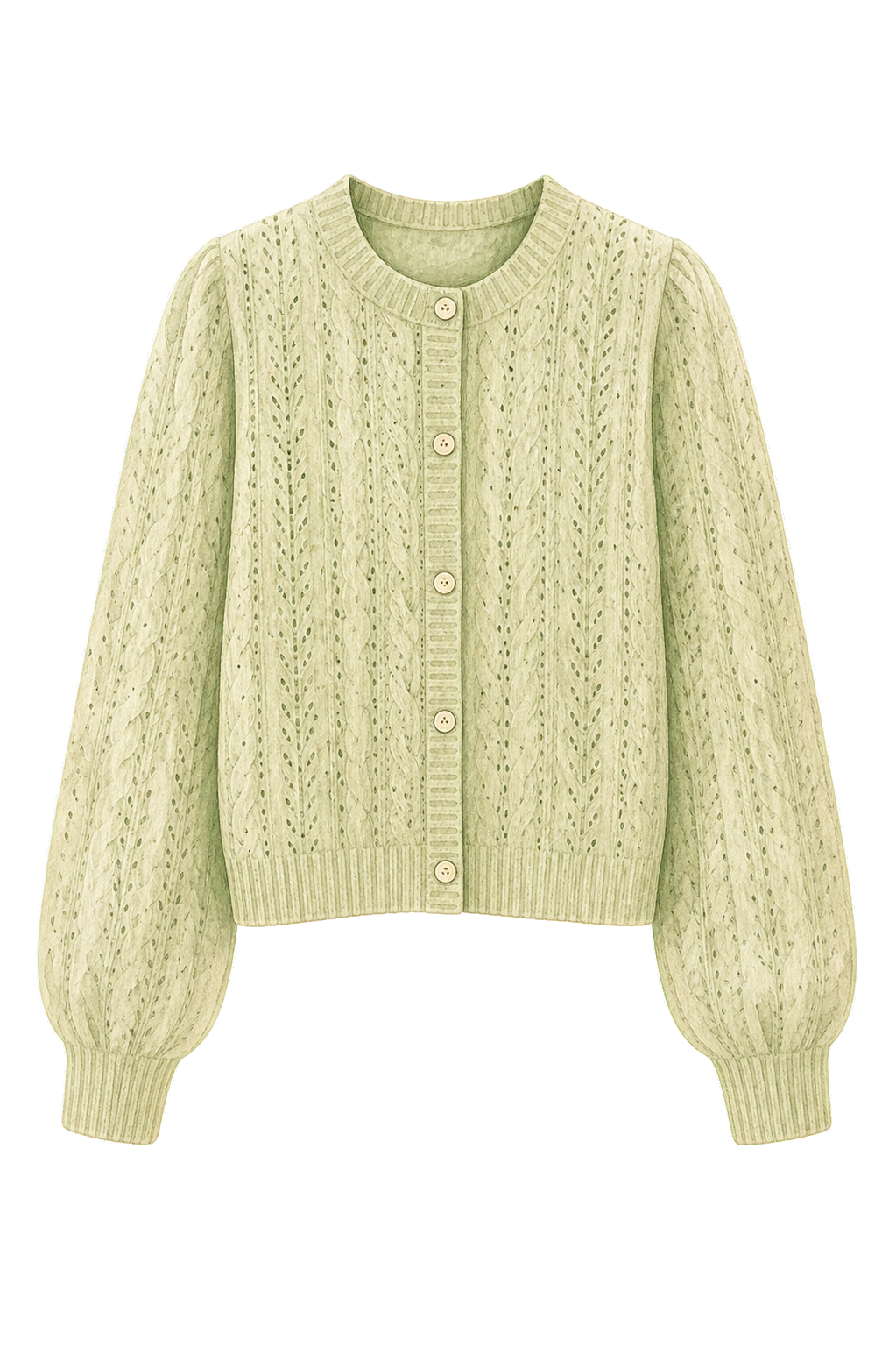 Sage Mid-Weight Cardigan