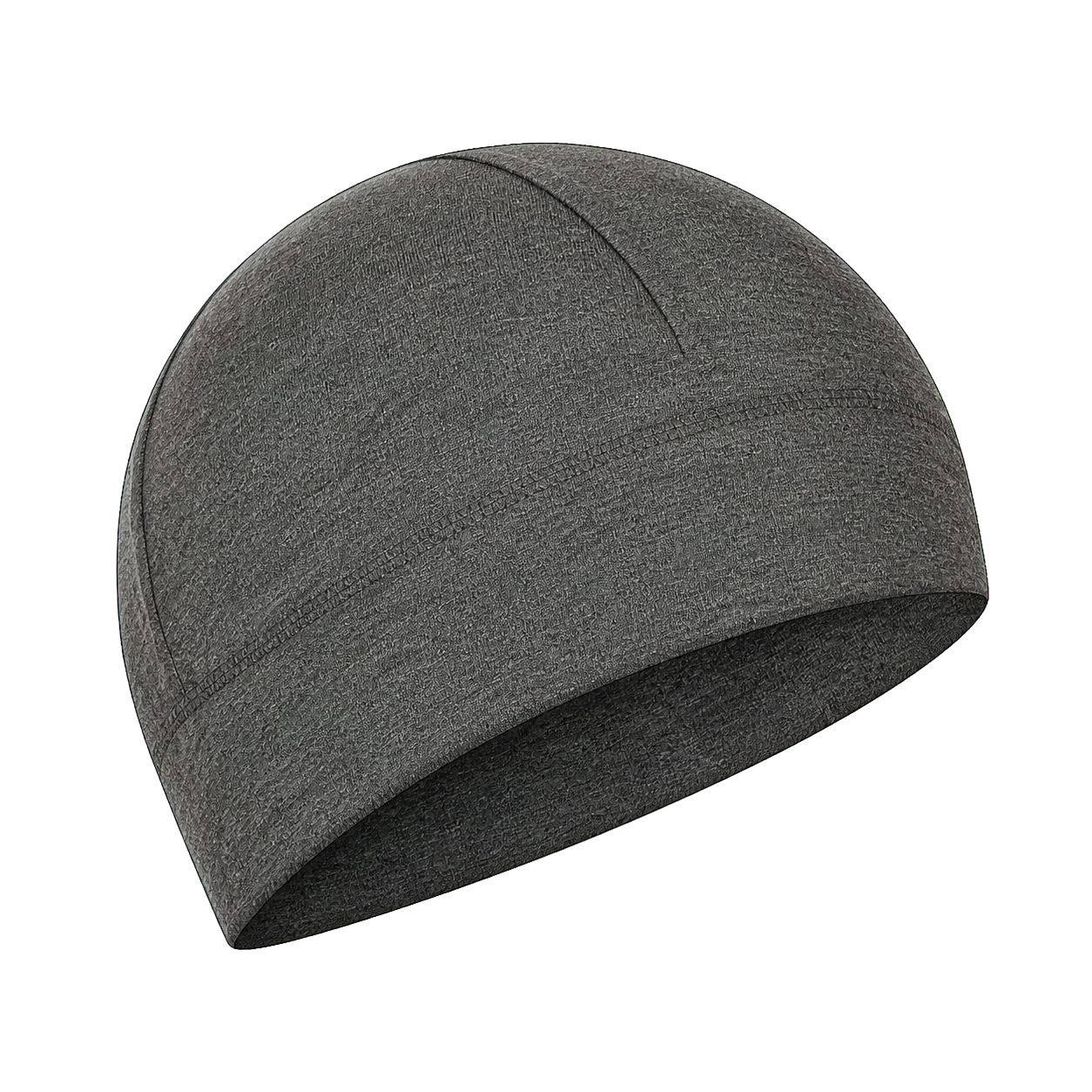 Charcoal Close-Fitting Merino Beanie