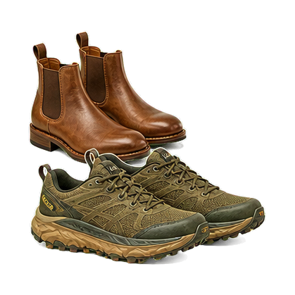 R.M. Williams Comfort Craftsman boot or Hoka Speedgoat 5 trail shoe
