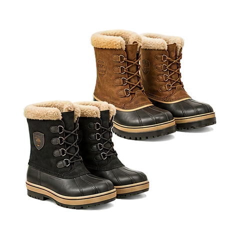 Sorel Caribou or Pajar Banff Vibram-lugged snow boot