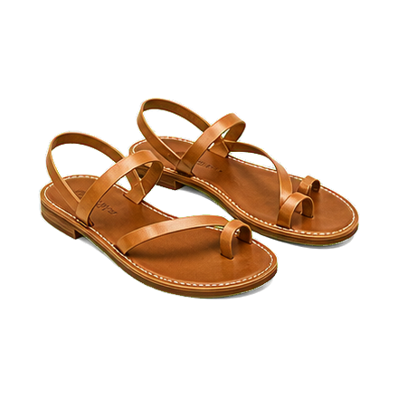 K Jacques Saint-Tropez or Ancient Greek Sandals leather sandal