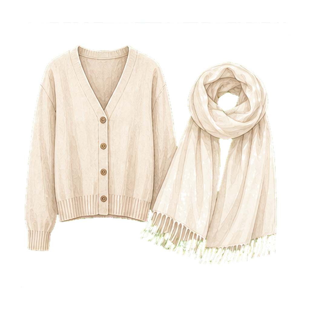 Light cardigan or pashmina (essential)