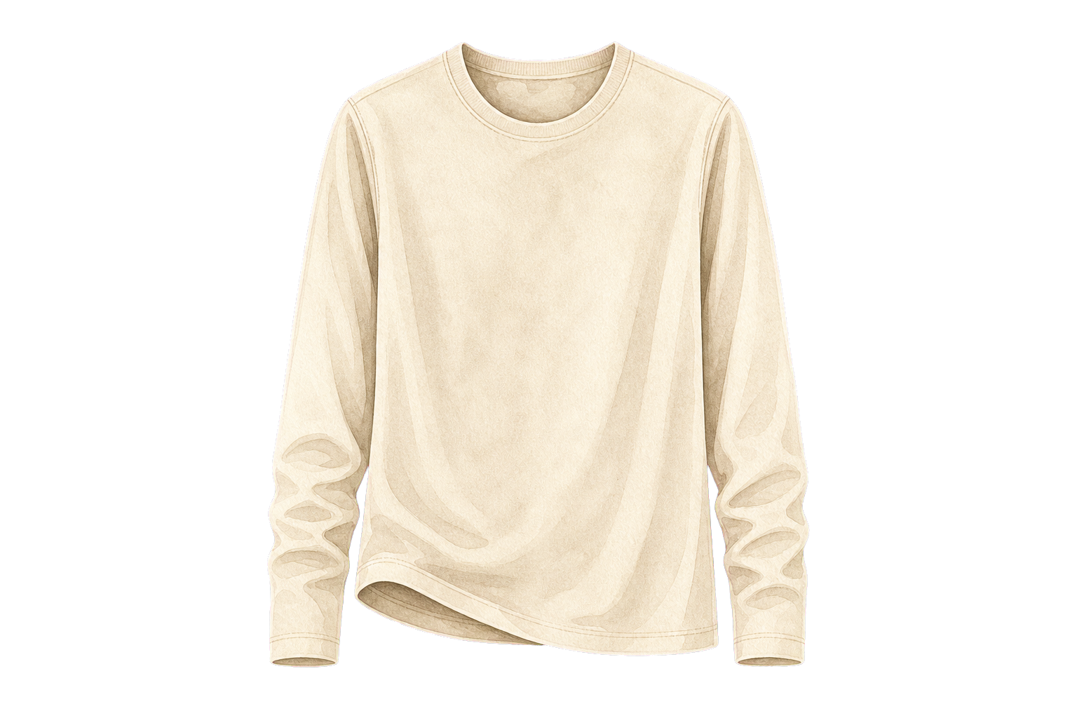 Oat Merino Base Top