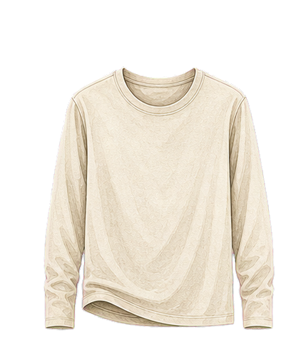 Oat Merino Base Top