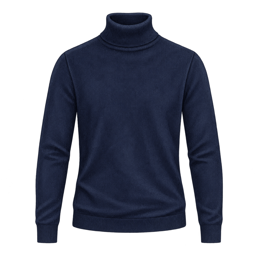 Ink Merino Roll-Neck