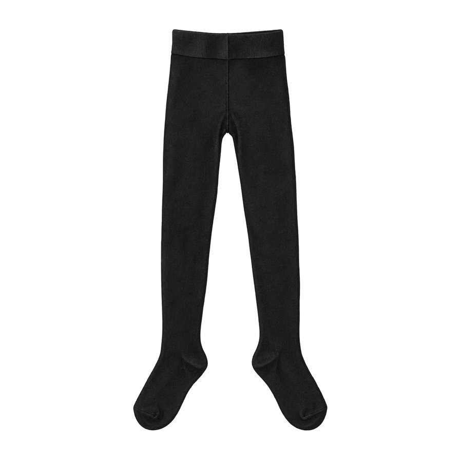 Black opaque 80-denier tights