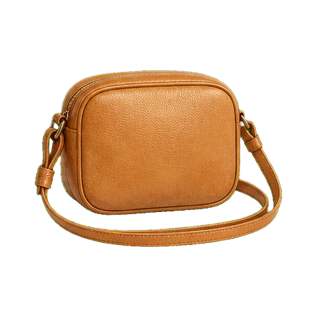 Caramel Leather Crossbody