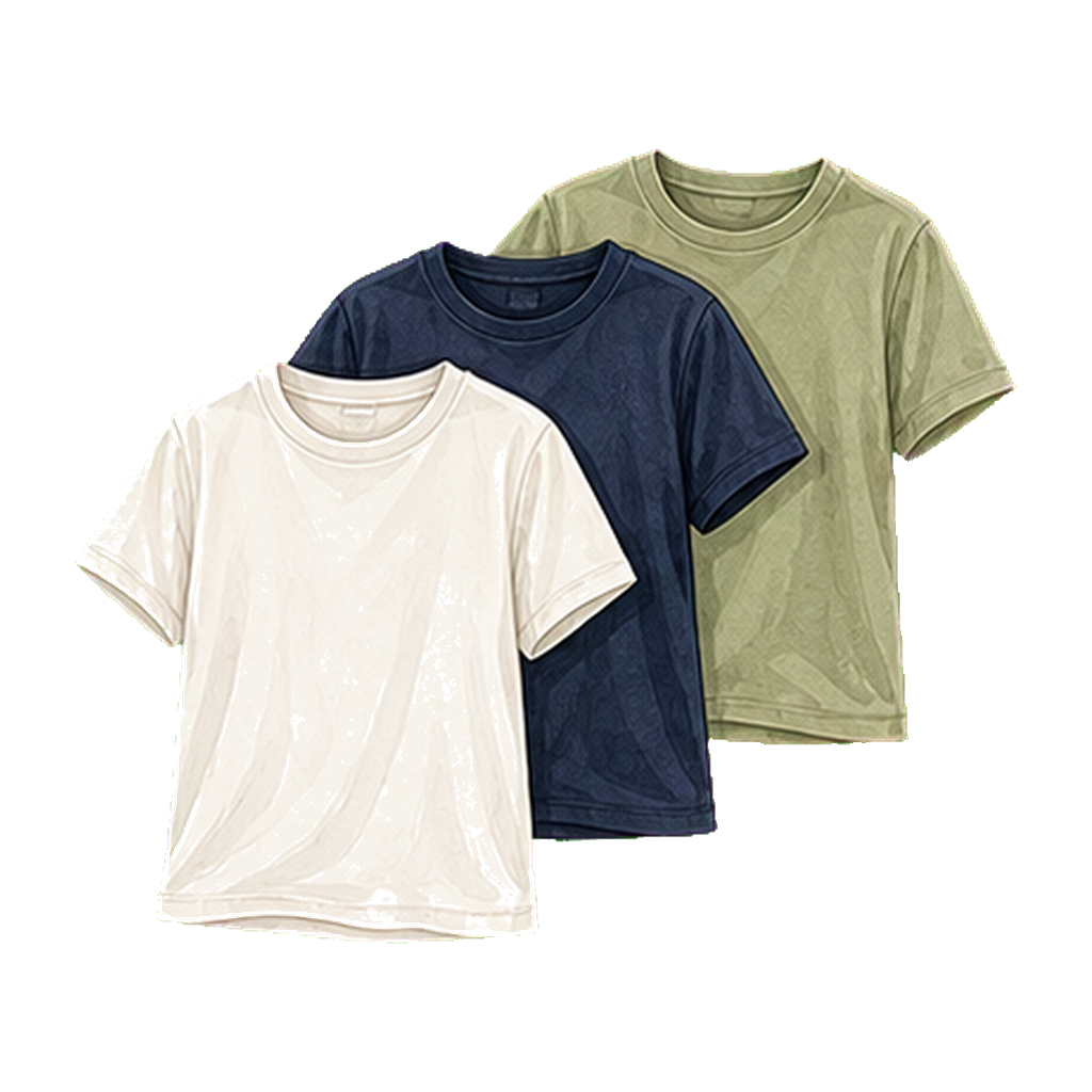 AIRism or merino-blend tees (3+)