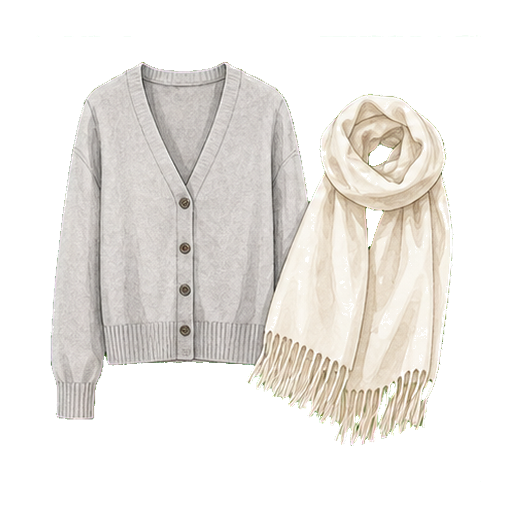 Light cardigan or pashmina (essential)