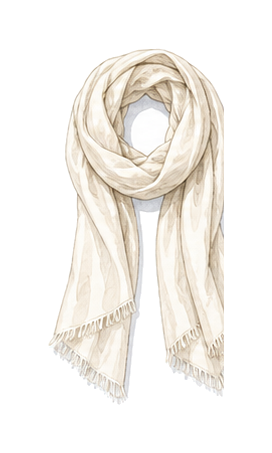 Large Scarf Silk Or Cotton, For Mosque Entry