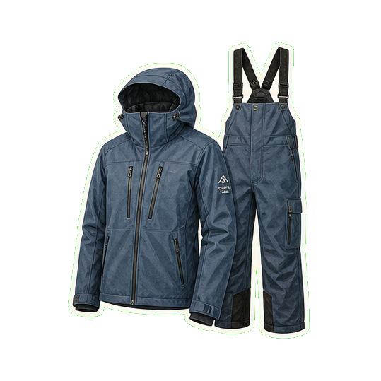 Stio Environ XT shell + Stio Doublecharge insulated bib