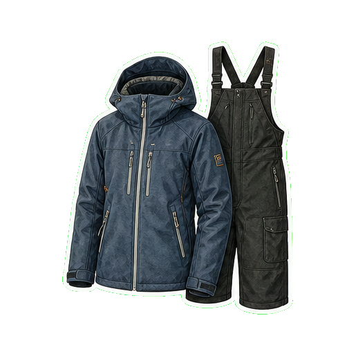 Stio Environ XT shell + Stio Doublecharge insulated bib