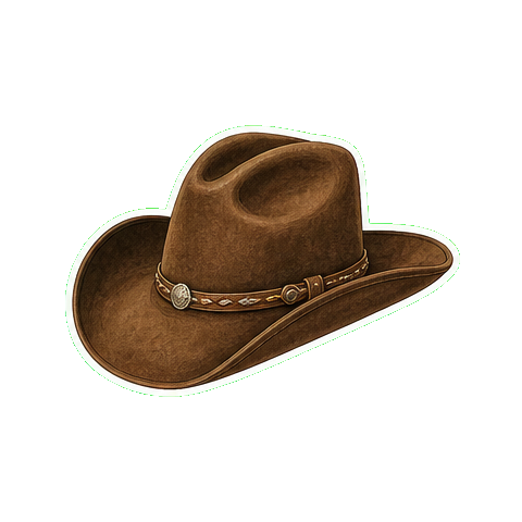 Jackson Hole Hat Company Stetson 100X felt cowboy hat