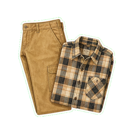 Mountain Khakis Original Mountain pant + heavyweight cotton-flannel
