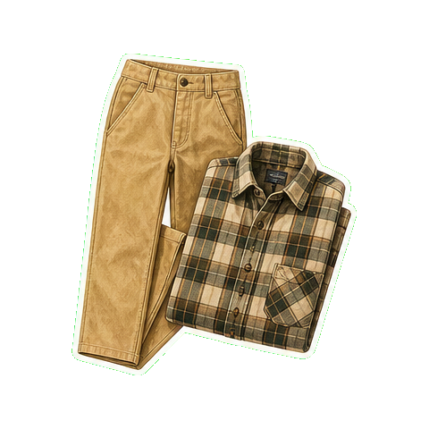 Mountain Khakis Original Mountain pant + heavyweight cotton-flannel